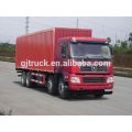Dayun brand 4X2 drive van truck for 3-28 cubic meter